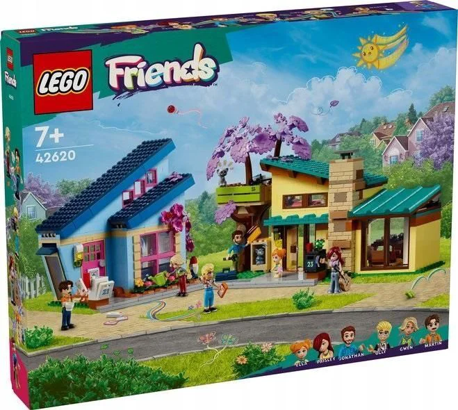 Конструктор LEGO Подружки Семейные дома Олли и Пейсли 42620  купить,NaN
