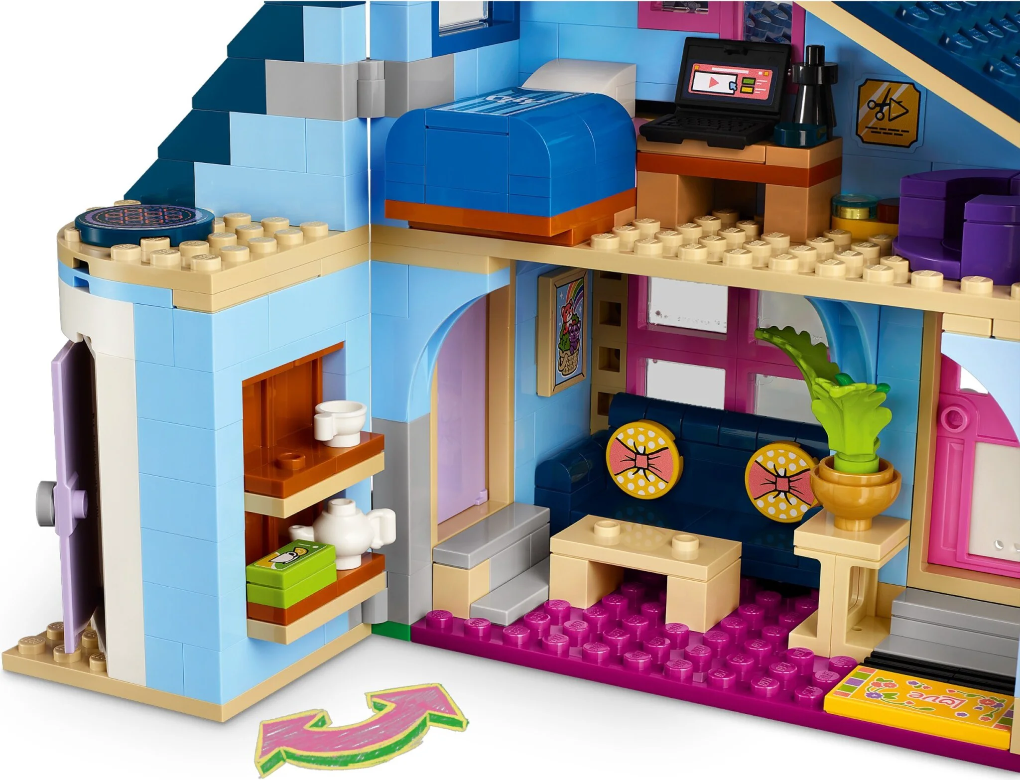 Конструктор LEGO Подружки Семейные дома Олли и Пейсли 42620  купить,NaN