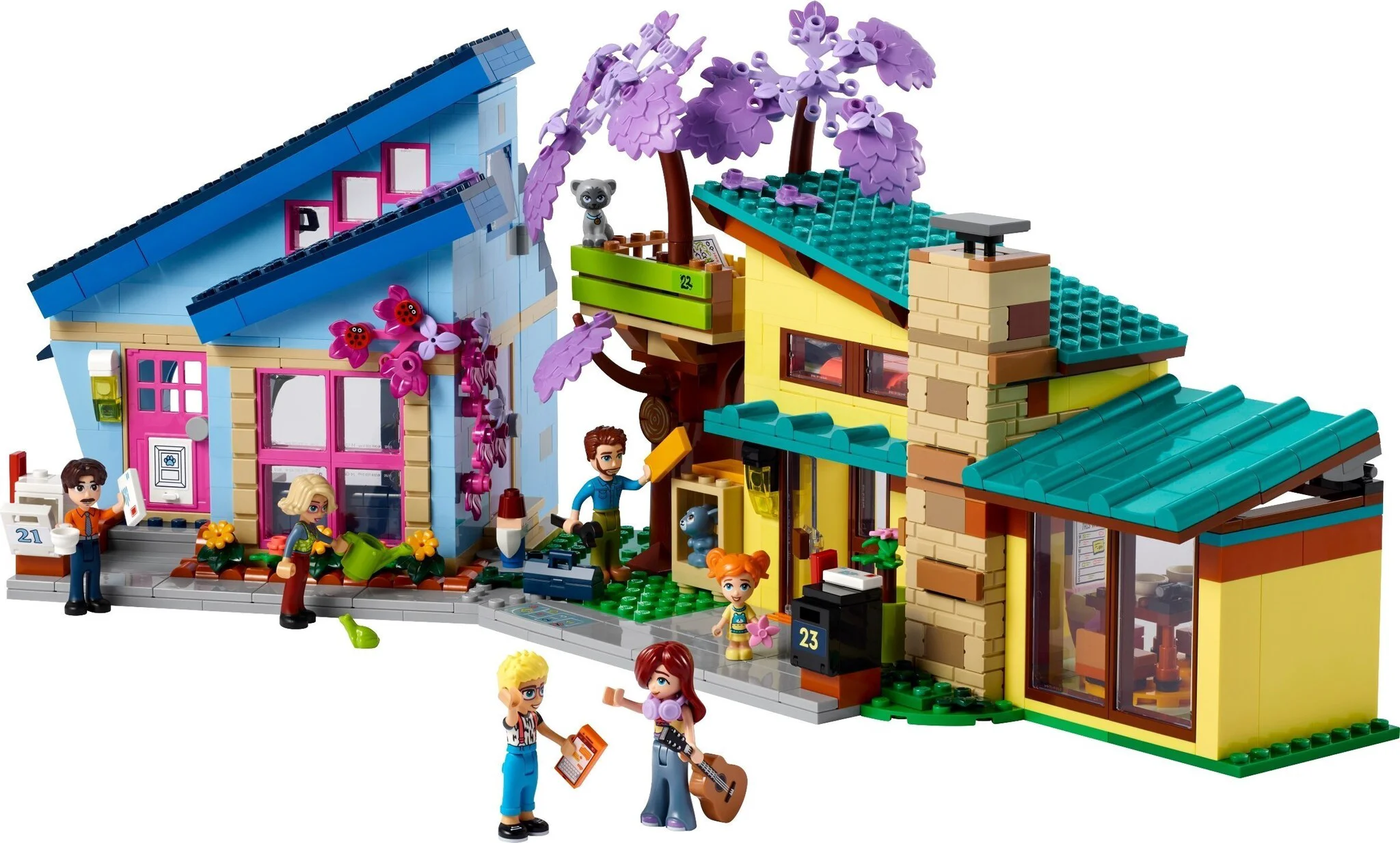 Конструктор LEGO Подружки Семейные дома Олли и Пейсли 42620  купить,NaN