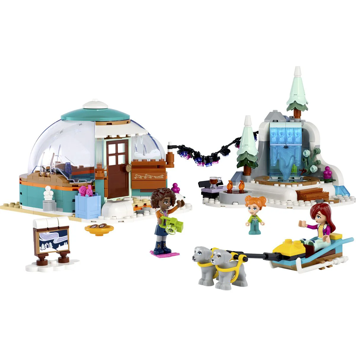 Конструктор LEGO Подружки Праздничное приключение в иглу 41760