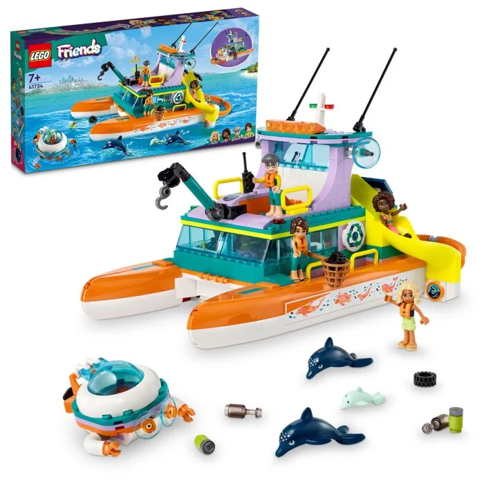 Конструктор LEGO Подружки Морская спасательная лодка 41734