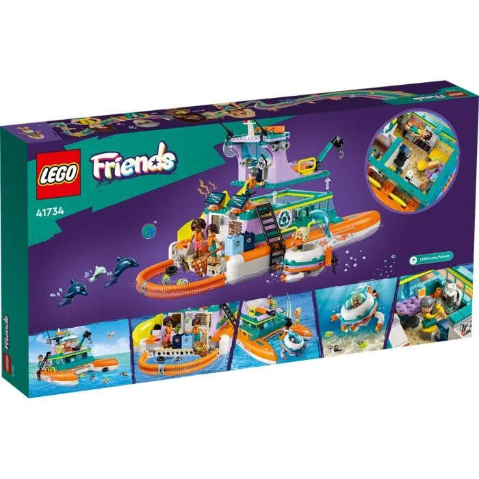 Конструктор LEGO Подружки Морская спасательная лодка 41734