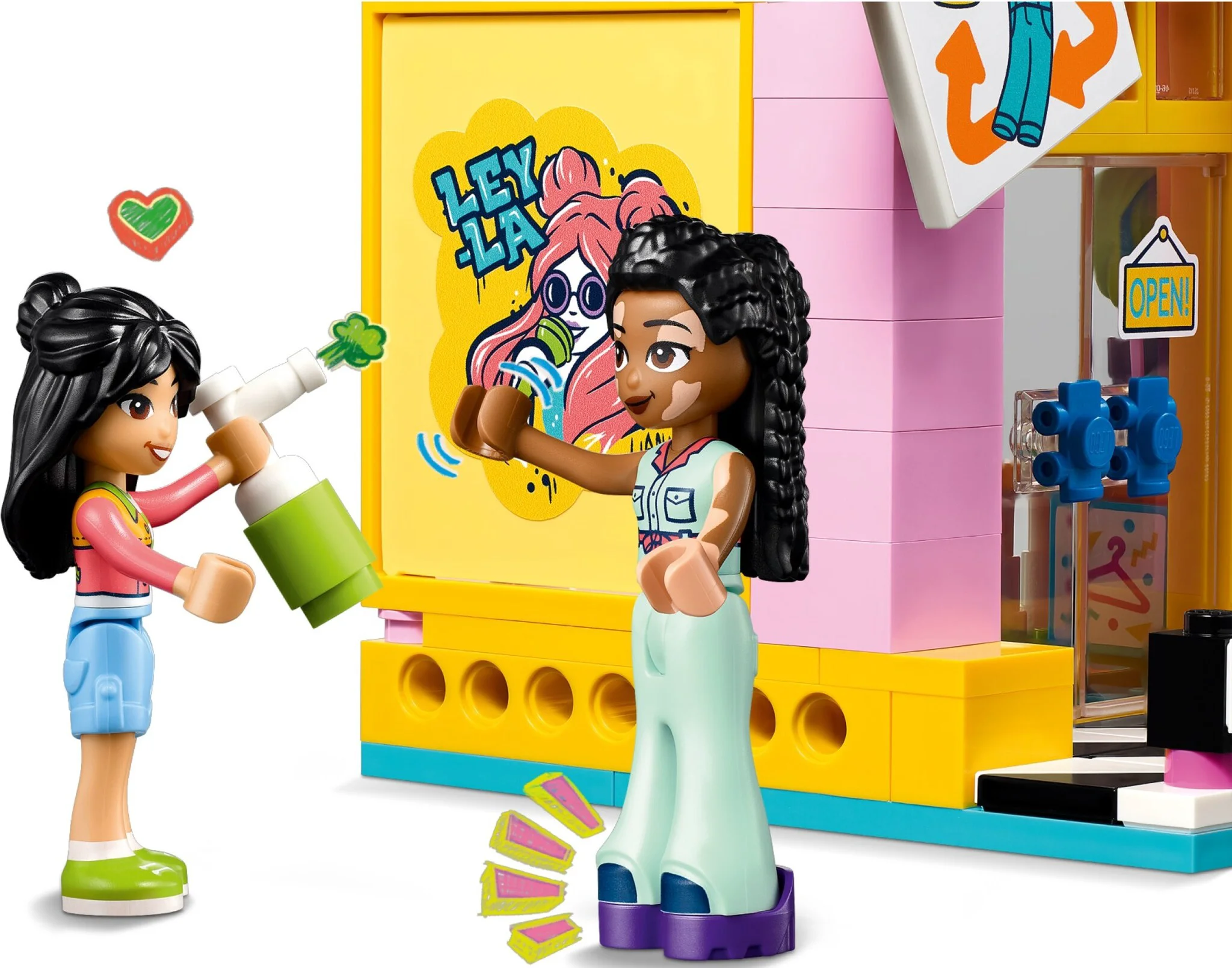 Конструктор LEGO Подружки Магазин винтажной моды 42614