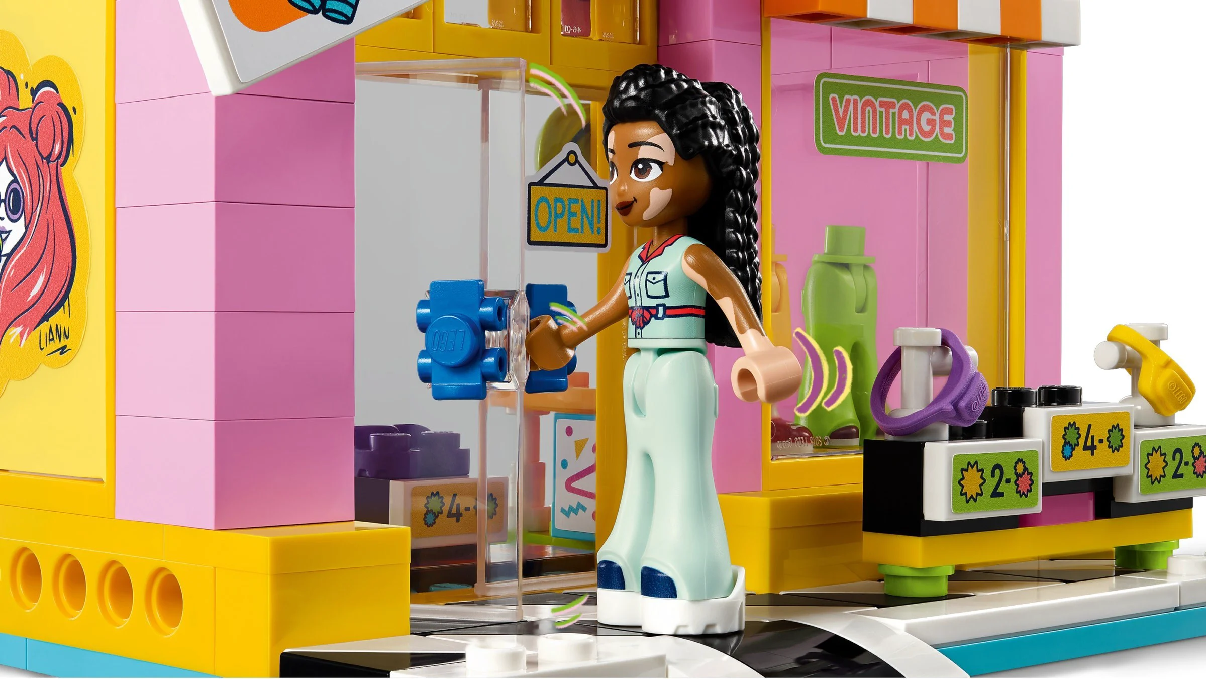 Конструктор LEGO Подружки Магазин винтажной моды 42614