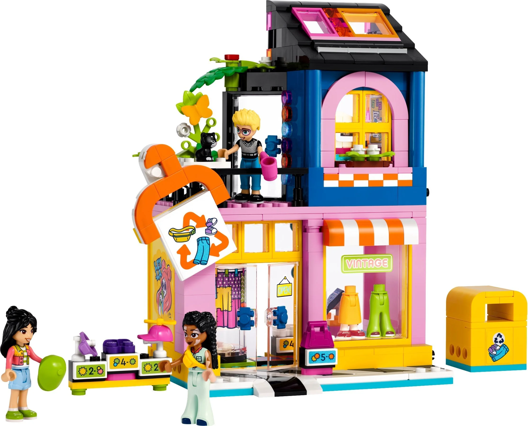 Конструктор LEGO Подружки Магазин винтажной моды 42614