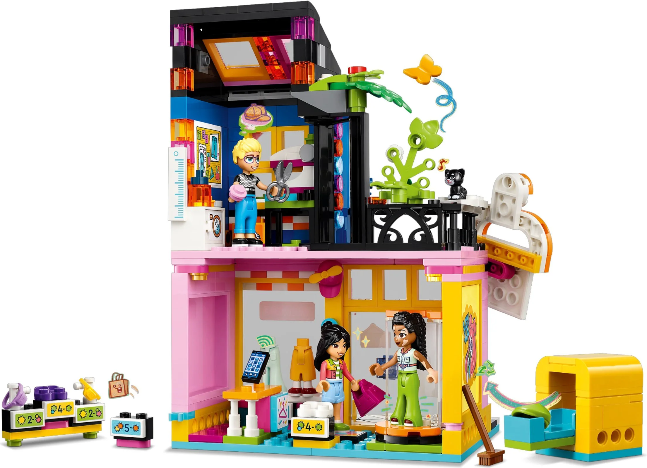 Конструктор LEGO Подружки Магазин винтажной моды 42614