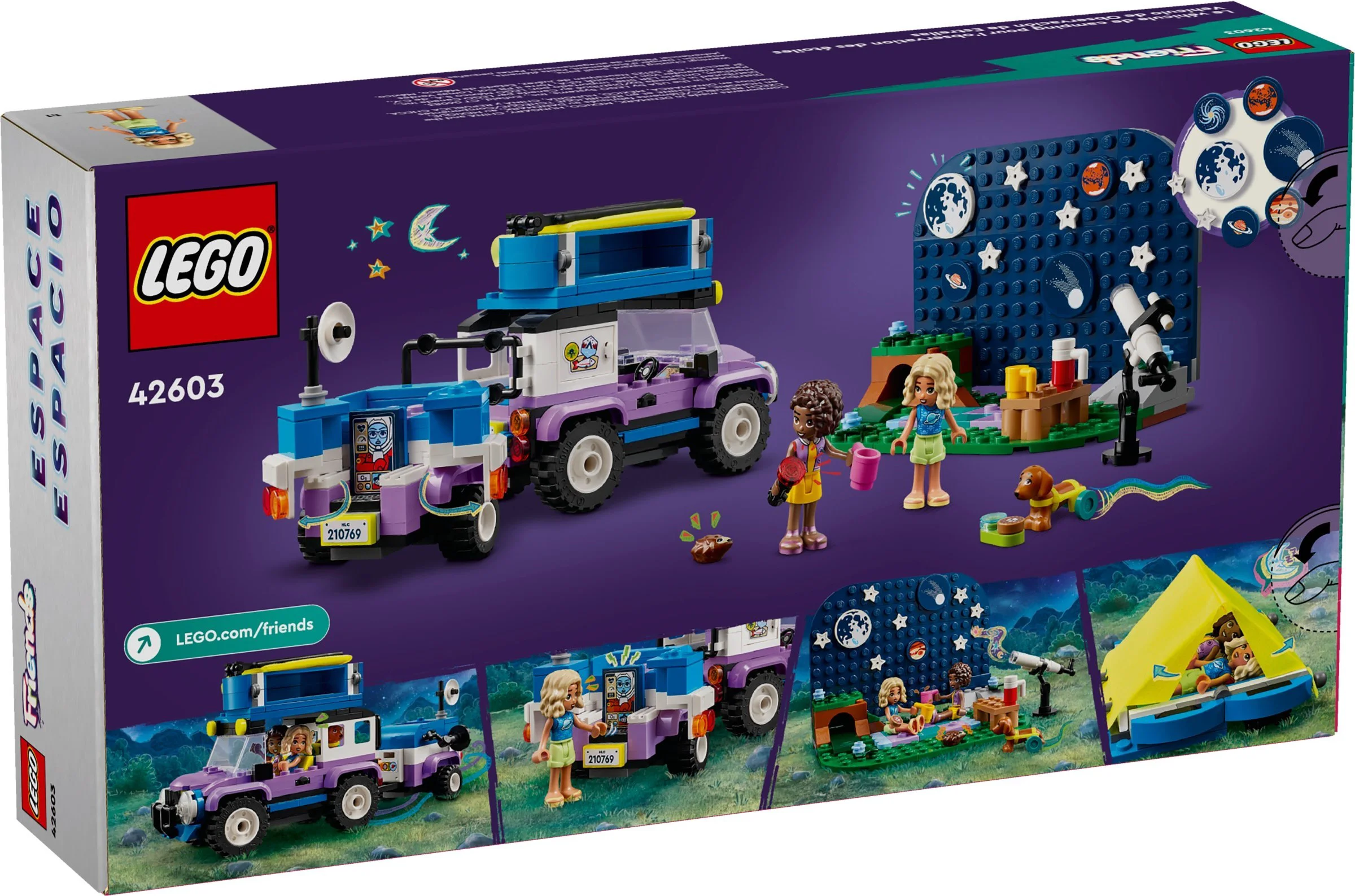 Конструктор LEGO Подружки Автомобиль для наблюдения за звездами 42603  купить,NaN