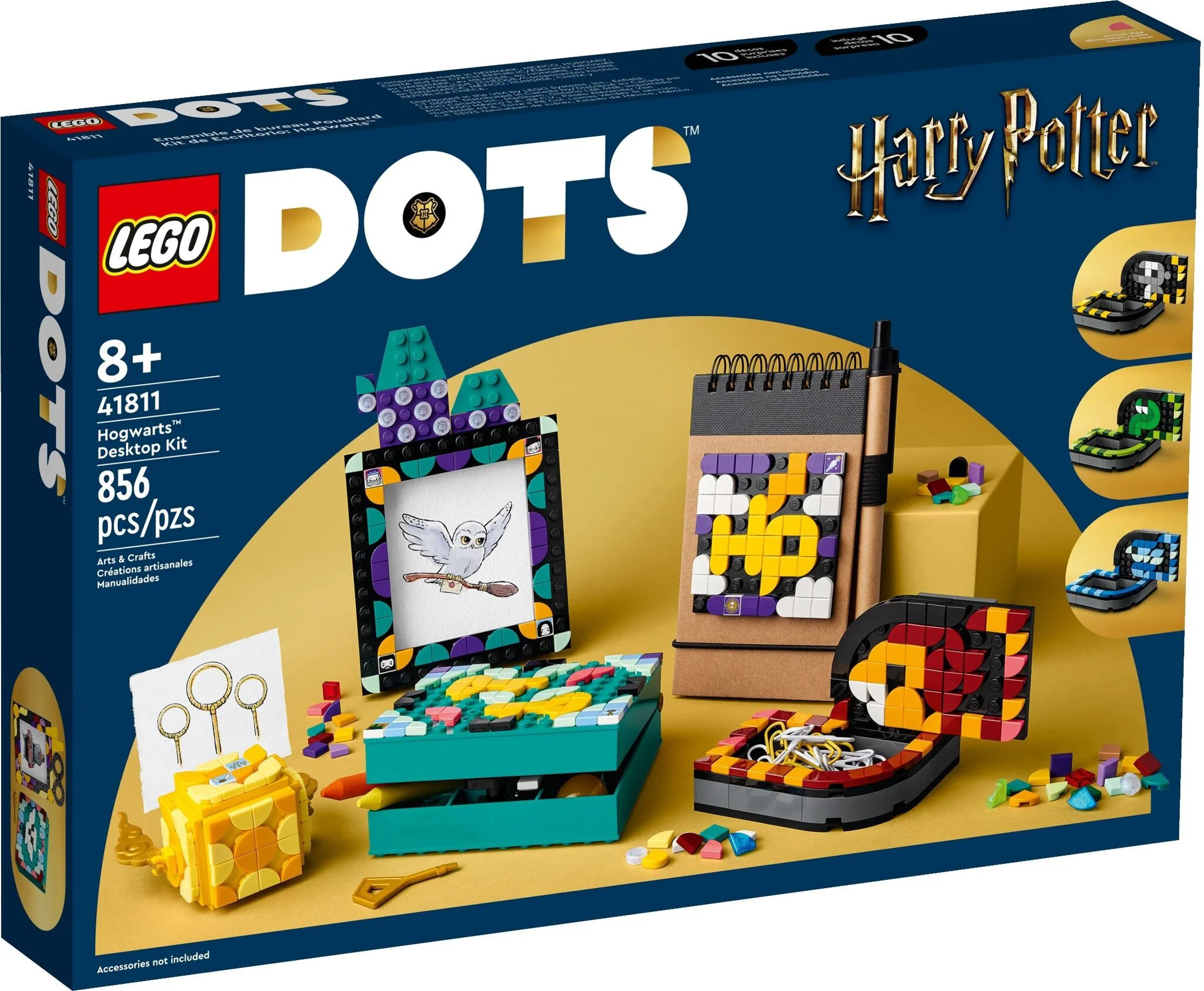 Конструктор LEGO DOTs Настольный комплект Хогвартс 41811