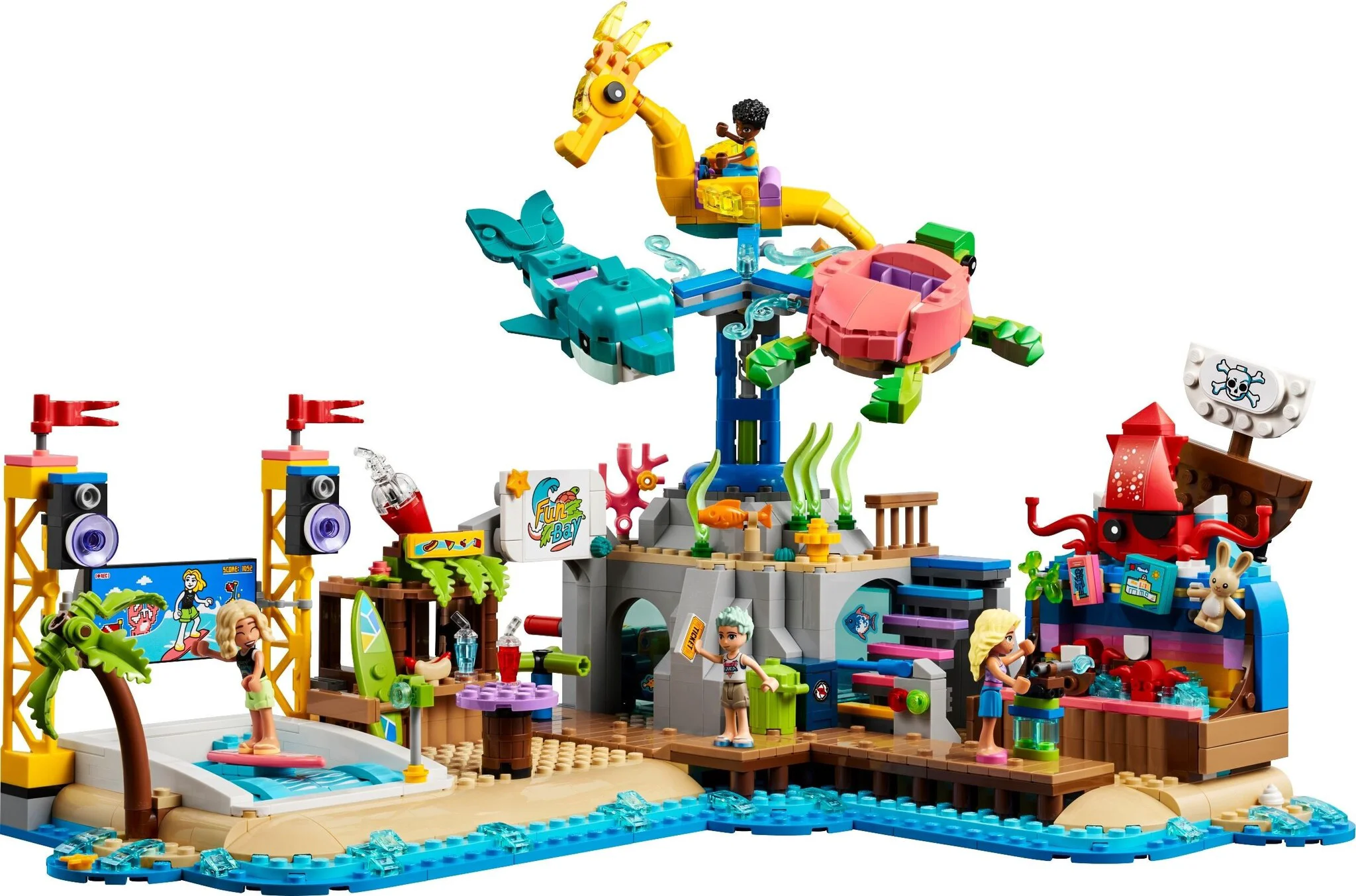 Конструктор LEGO Подружки Парк развлечений на пляже 41737 купить,NaN
