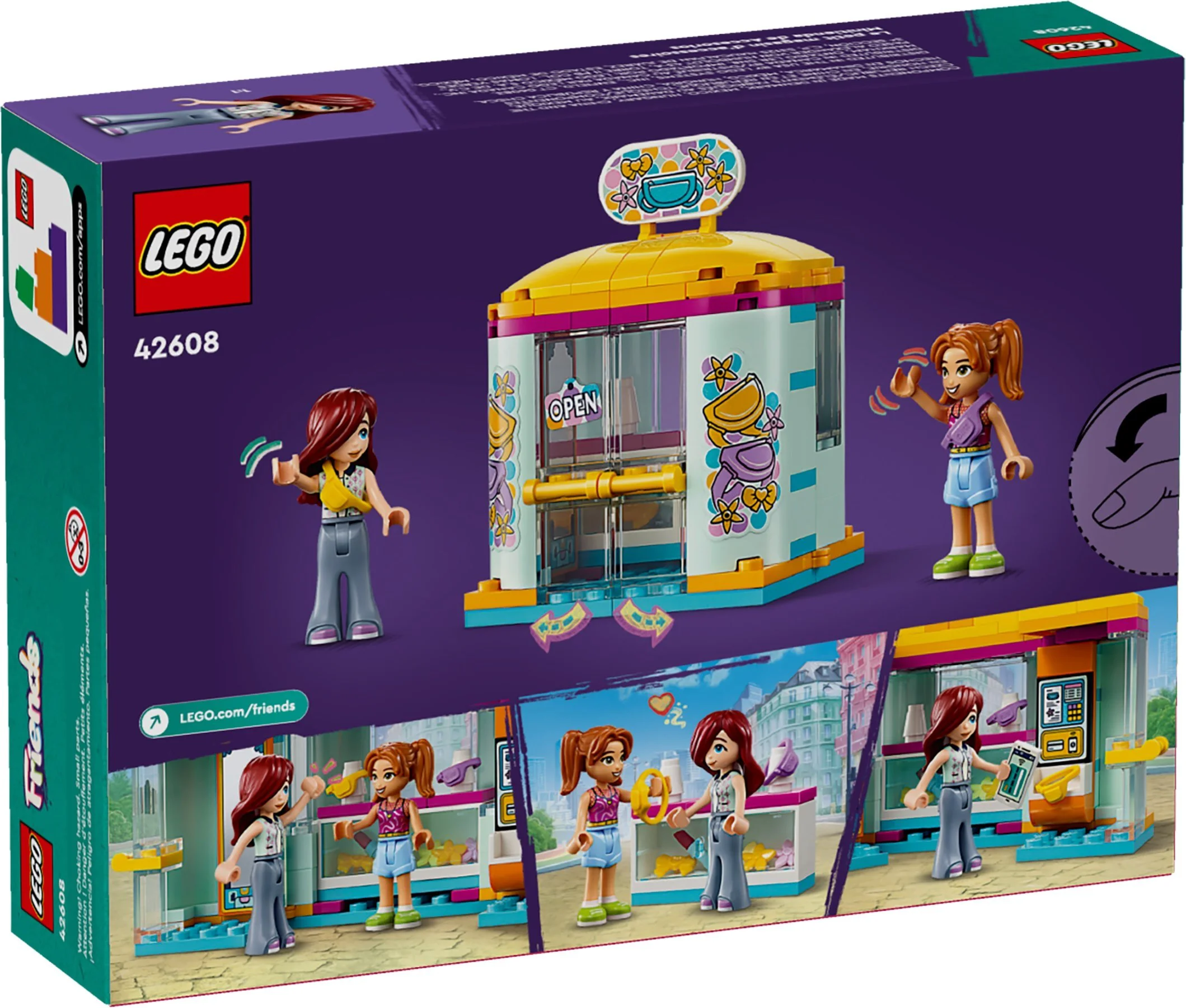 Конструктор LEGO Подружки Магазин мелких аксессуаров 42608 