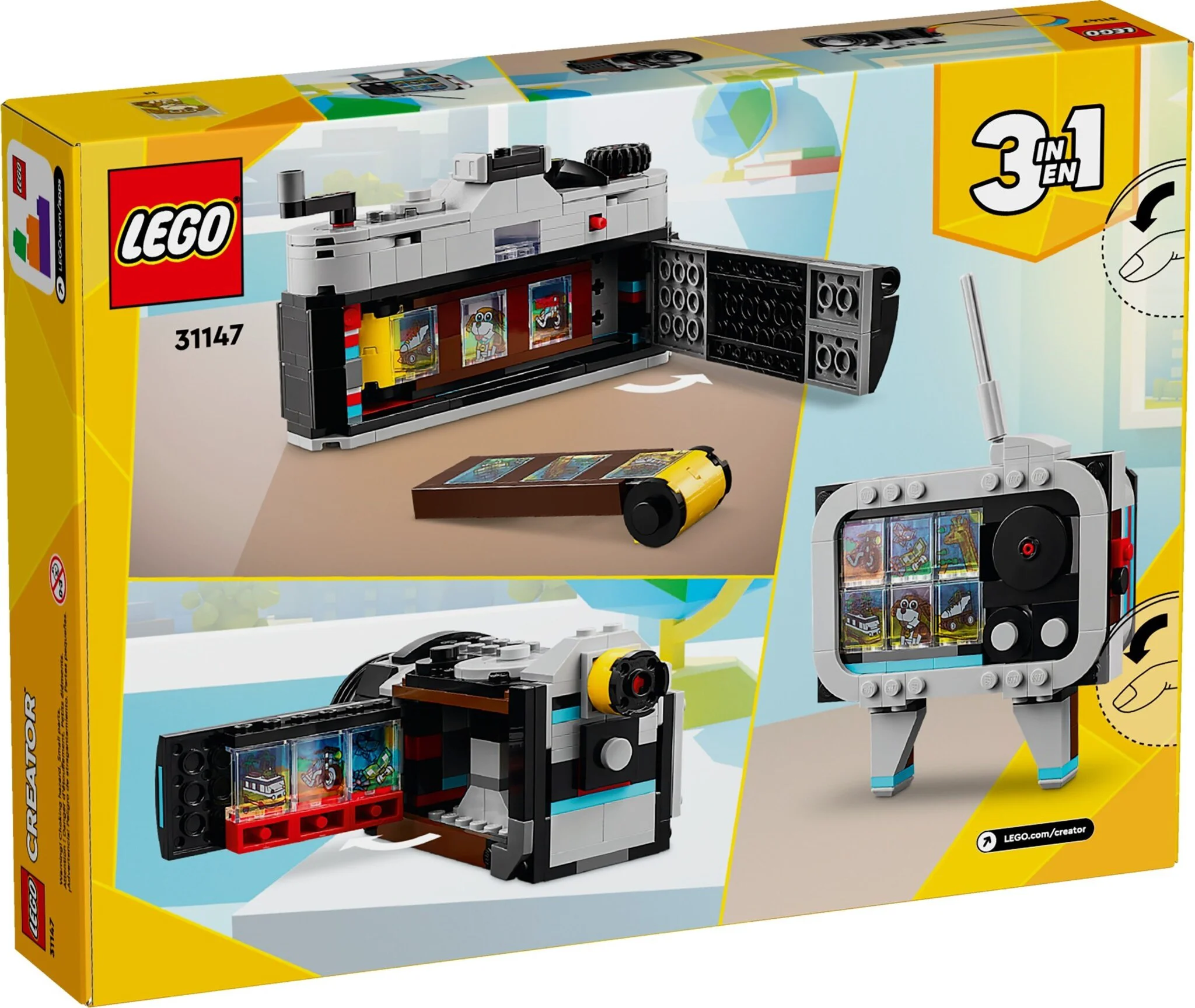 Конструктор LEGO Ретро-камера Creator 31147 - ForteMarket Конструктор LEGO Ретро-камера Creator 31147 купить,0