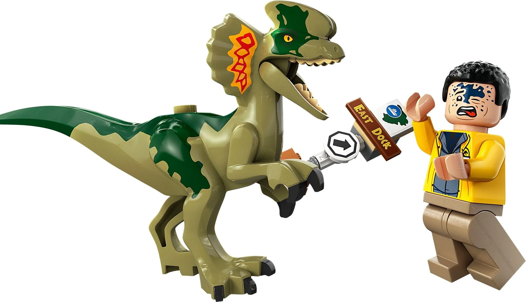 Конструктор LEGO Jurassic World Засада Дилофозавра 76958 