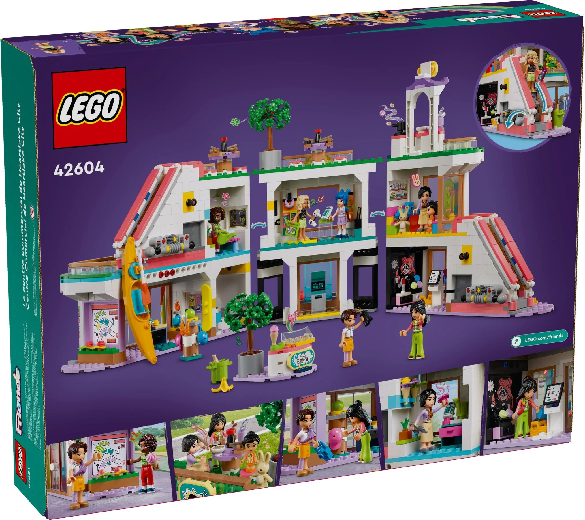 Конструктор LEGO Подружки Торговый центр Хартлейк-Сити 42604 - ForteMarket Конструктор LEGO Подружки Торговый центр Хартлейк-Сити 42604 купить,0