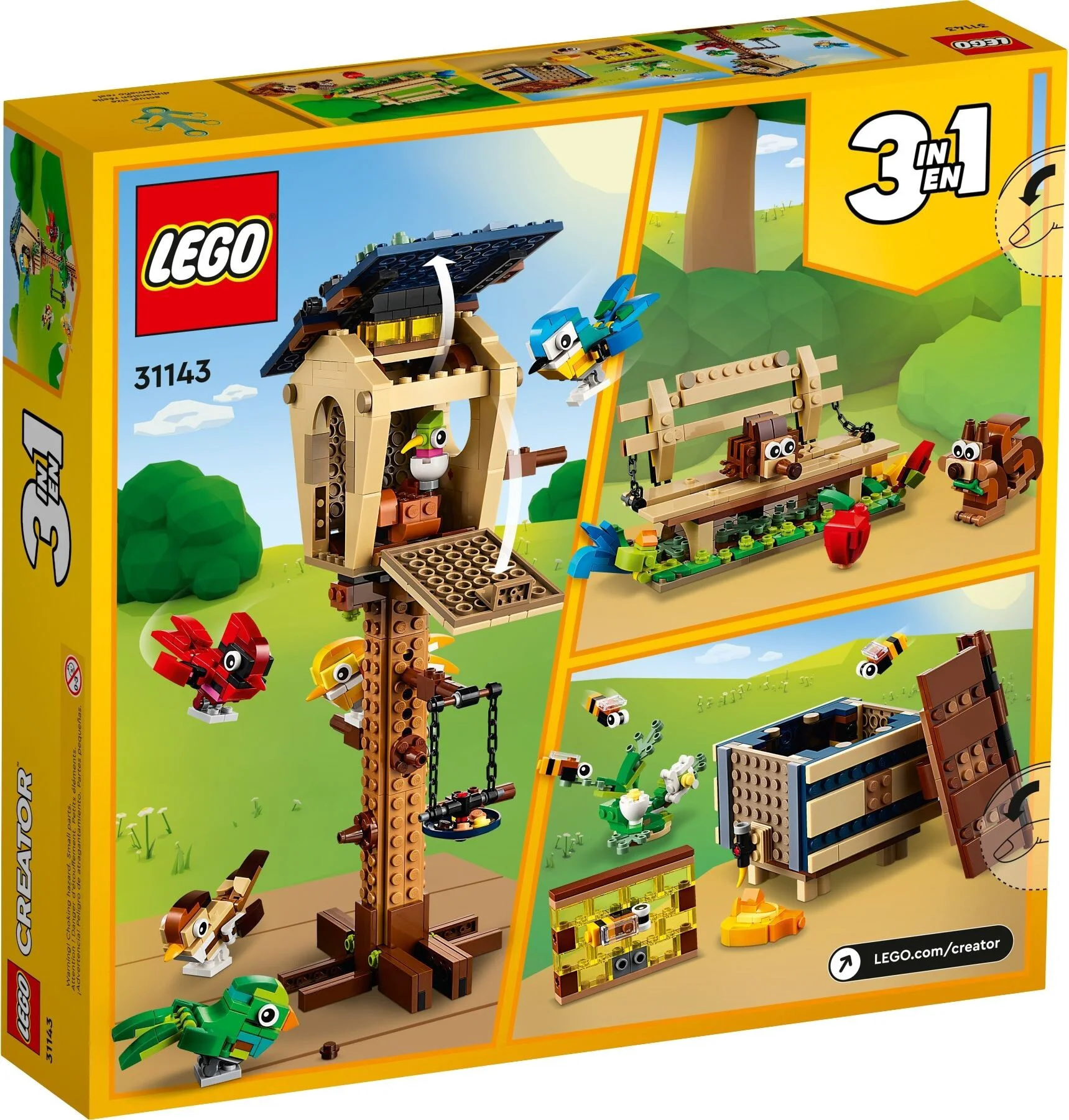 Конструктор LEGO Creator Скворечник 31143 купить,NaN