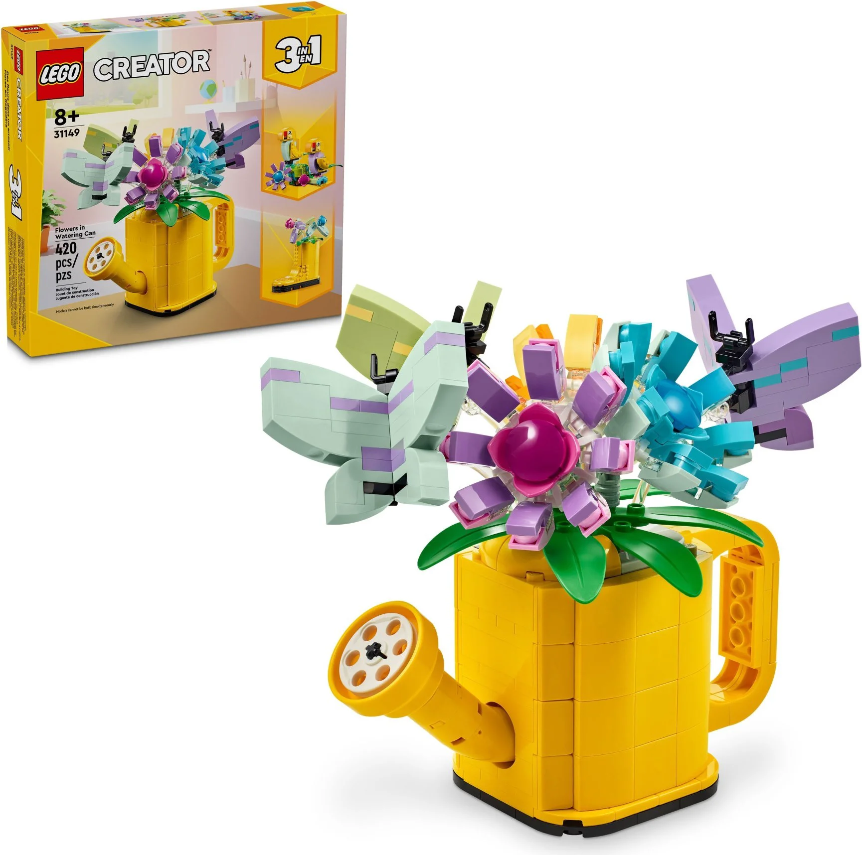 Конструктор LEGO Creator Лейка с цветами 31149