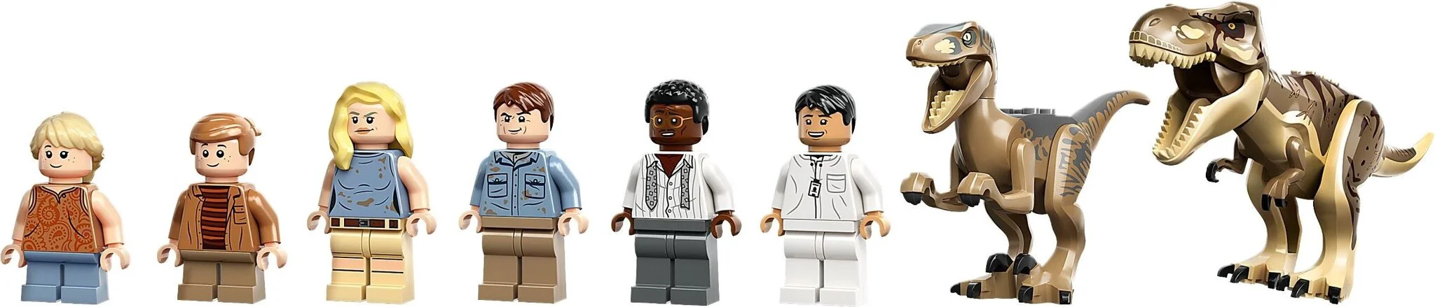 Конструктор LEGO Jurassic World Центр для посетителей: Т-рекс против Раптора 76961  купить,0