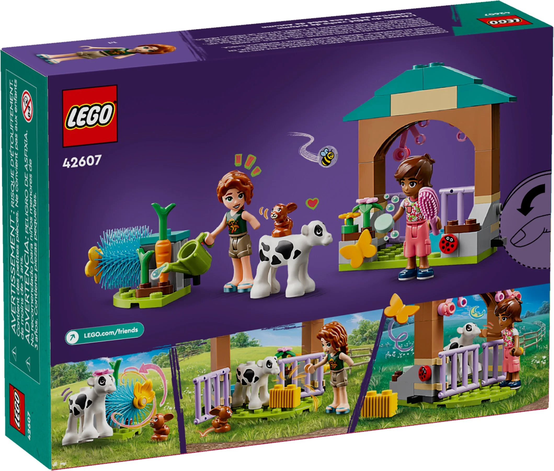 Конструктор LEGO 42607 Подружки Осенний коровник купить,NaN
