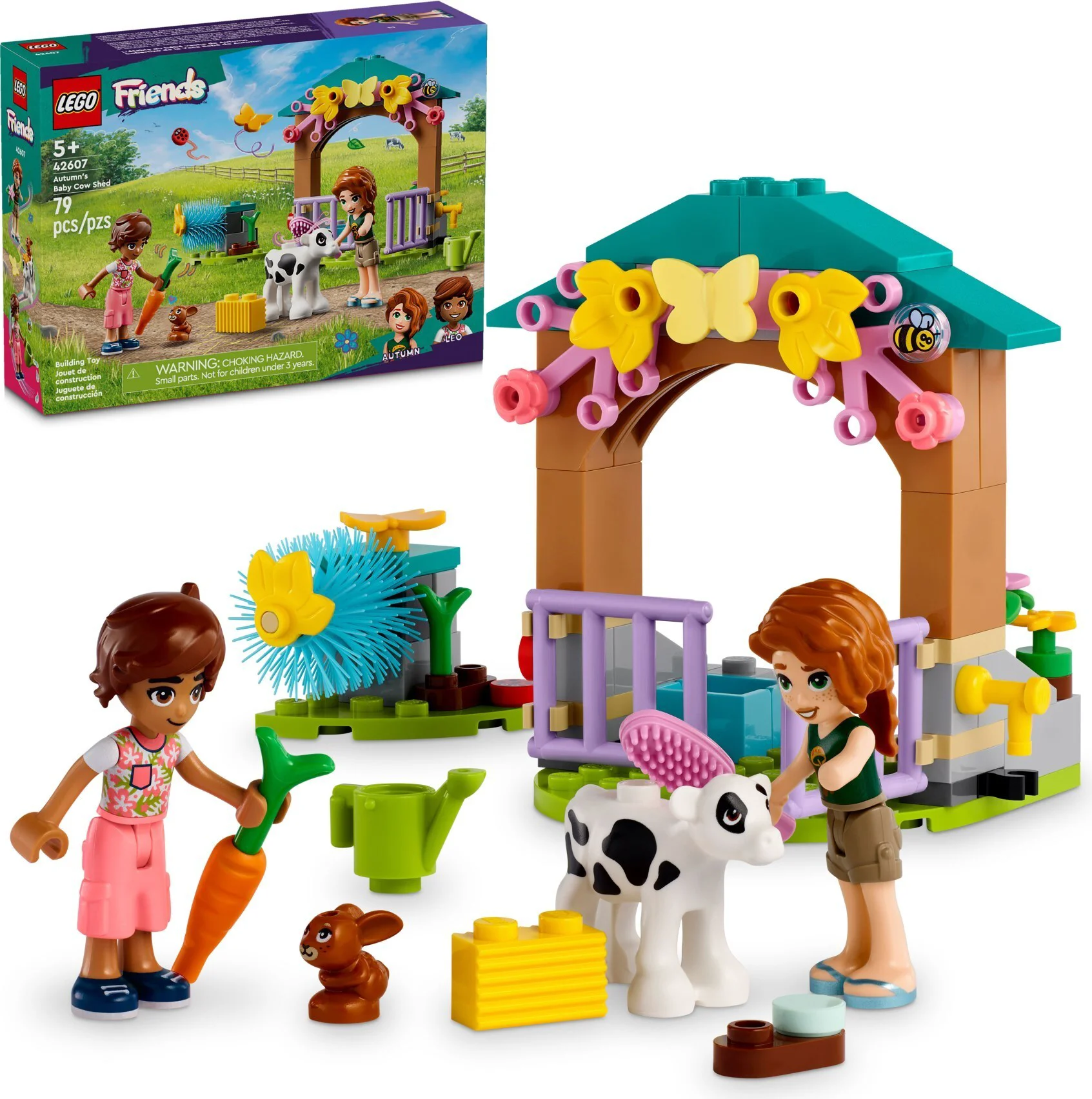 Конструктор LEGO 42607 Подружки Осенний коровник купить,NaN