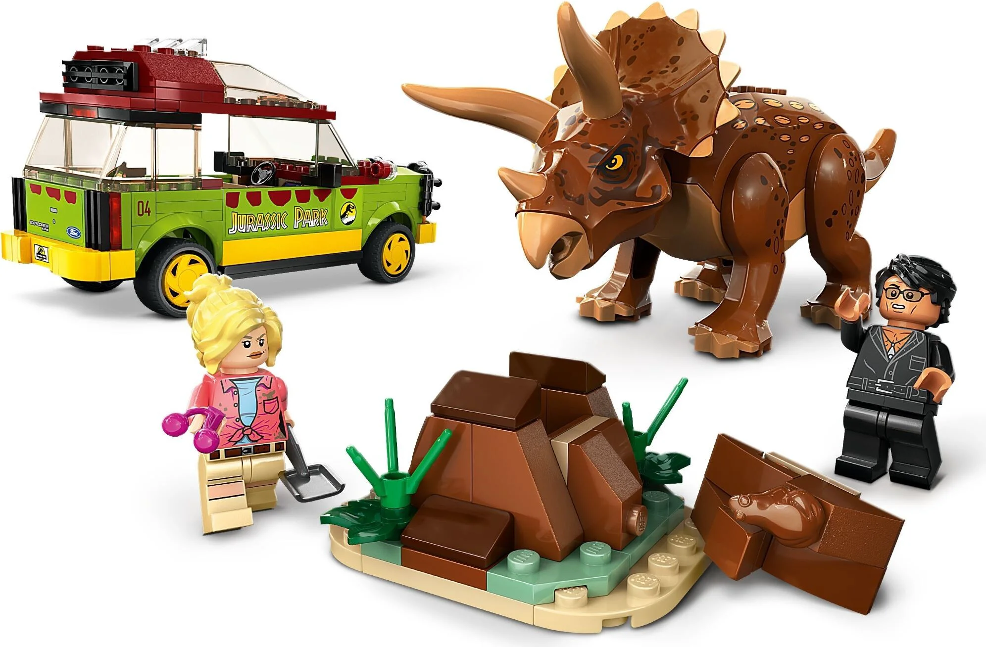 Конструктор LEGO Jurassic World Исследование трицератопса 76959 