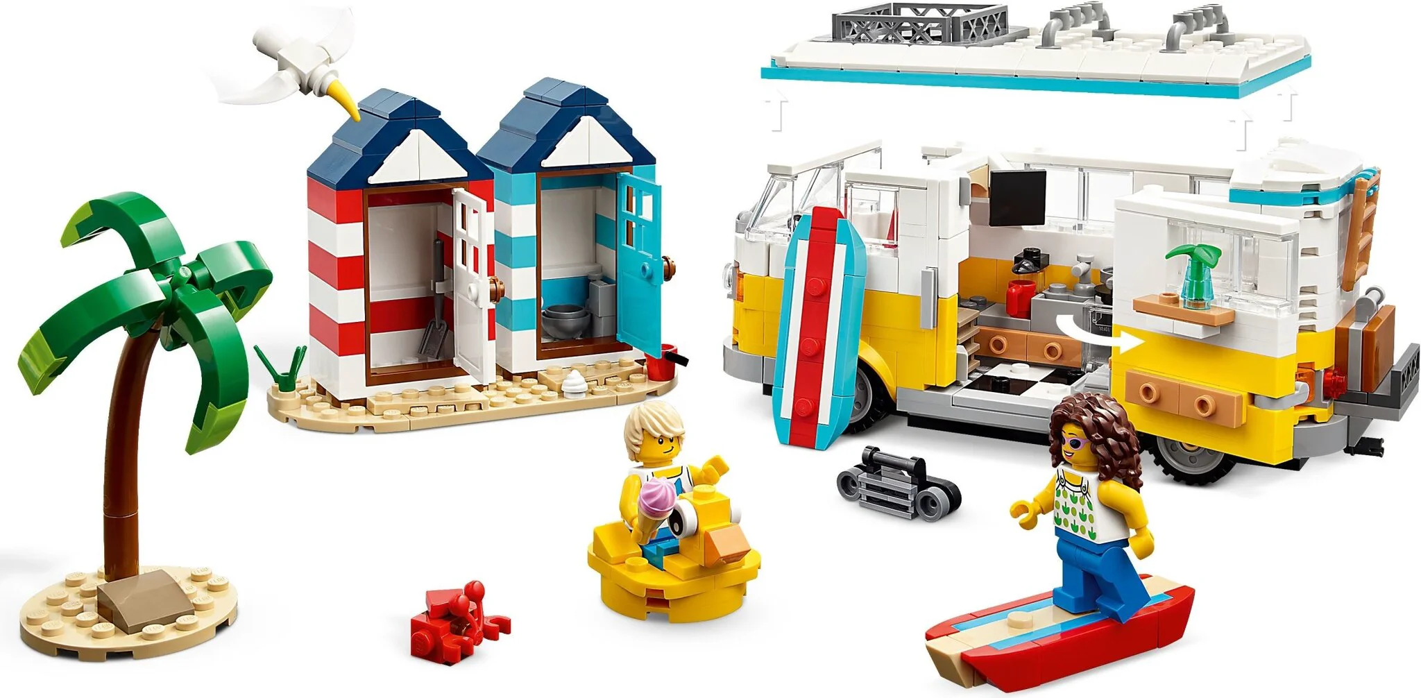 Конструктор Lego Пляжный фургон для кемпинга Creator 31138 купить,NaN