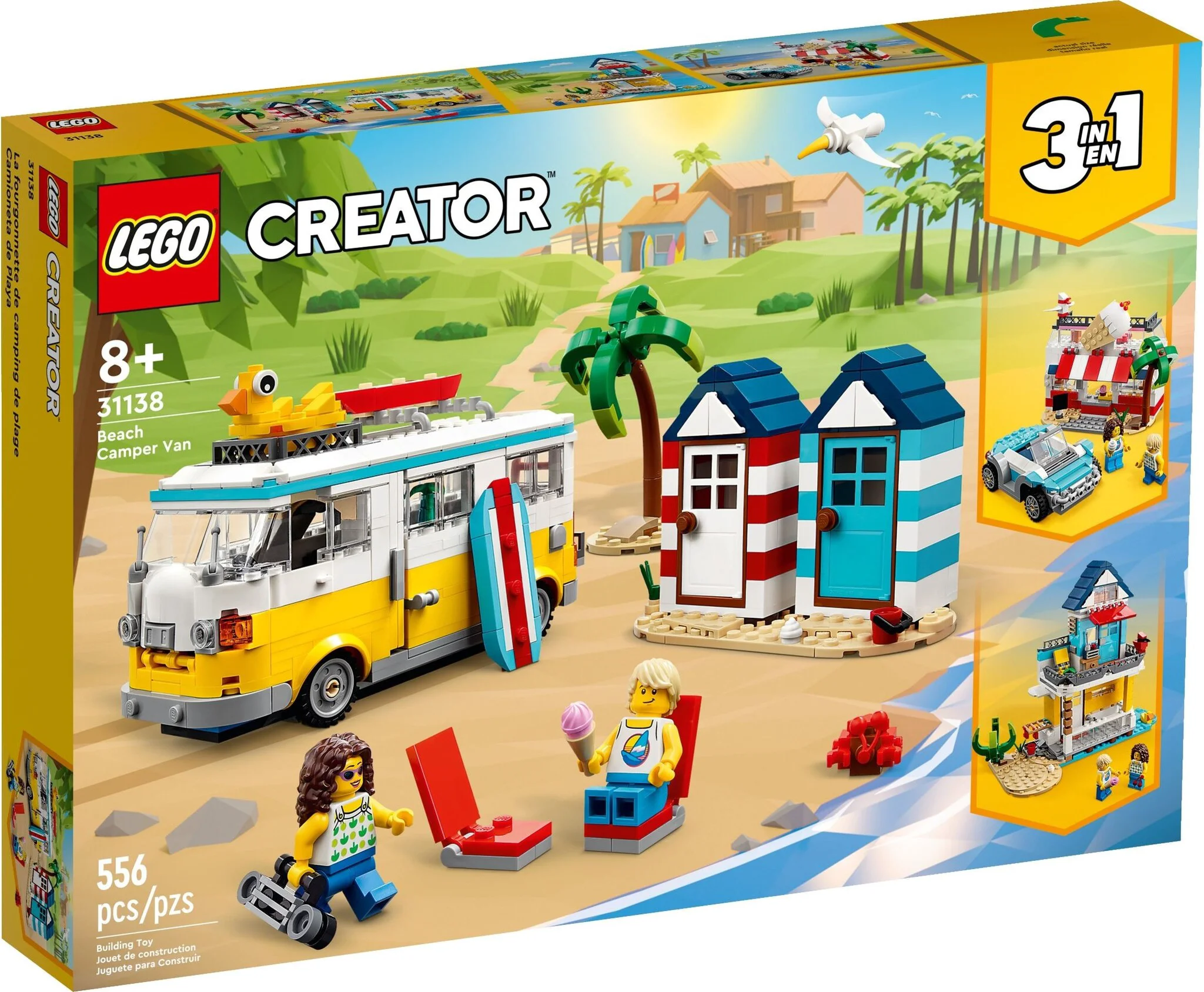 Конструктор Lego Пляжный фургон для кемпинга Creator 31138 купить,NaN