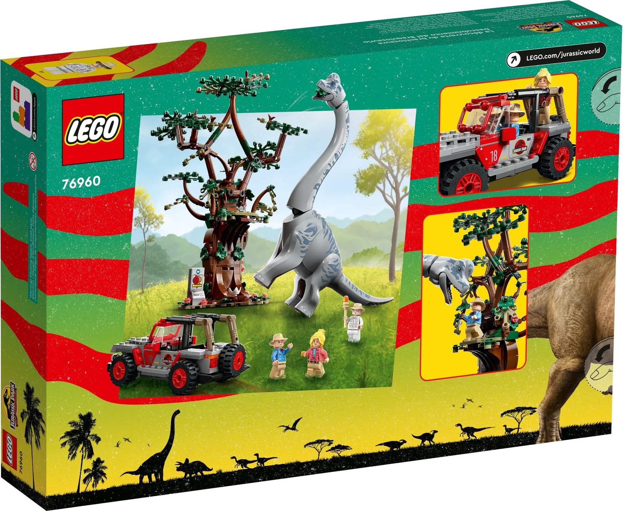 Конструктор LEGO Jurassic World Встреча с Брахиозавром 76960 - ForteMarket Конструктор LEGO Jurassic World Встреча с Брахиозавром 76960 купить,0