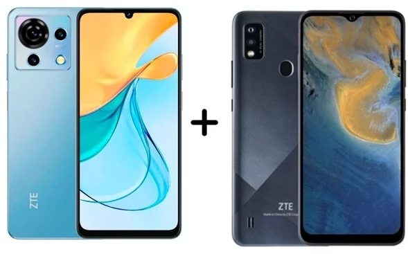 Смартфон ZTE Blade V50 Vita 6/128Gb Blue + Подарок Смартфон ZTE Blade A51 3/64Gb Black купить,NaN