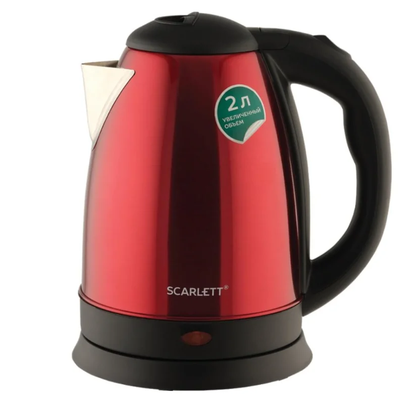 Электрочайник Scarlett SC-EK21S76 красный