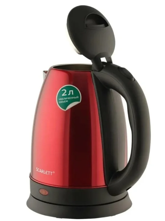 Электрочайник Scarlett SC-EK21S76 красный