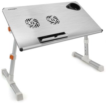 Подставка для ноутбука CROWN CMLS-101 серебристый - ForteMarket Подставка для ноутбука CROWN CMLS-101 серебристый купить,0