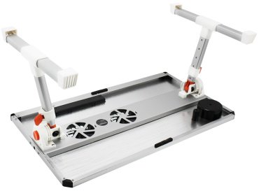 Подставка для ноутбука CROWN CMLS-101 серебристый - ForteMarket Подставка для ноутбука CROWN CMLS-101 серебристый купить,0