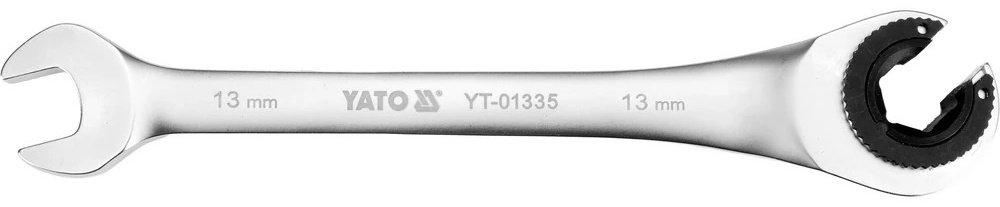 YATO ключ комбинированный трещоточный 13 мм YT-01335, 1 шт купить,NaN