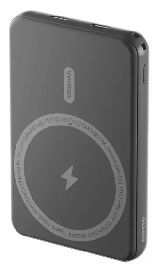 Power Bank Olmio QM-06 5000mAh Grey