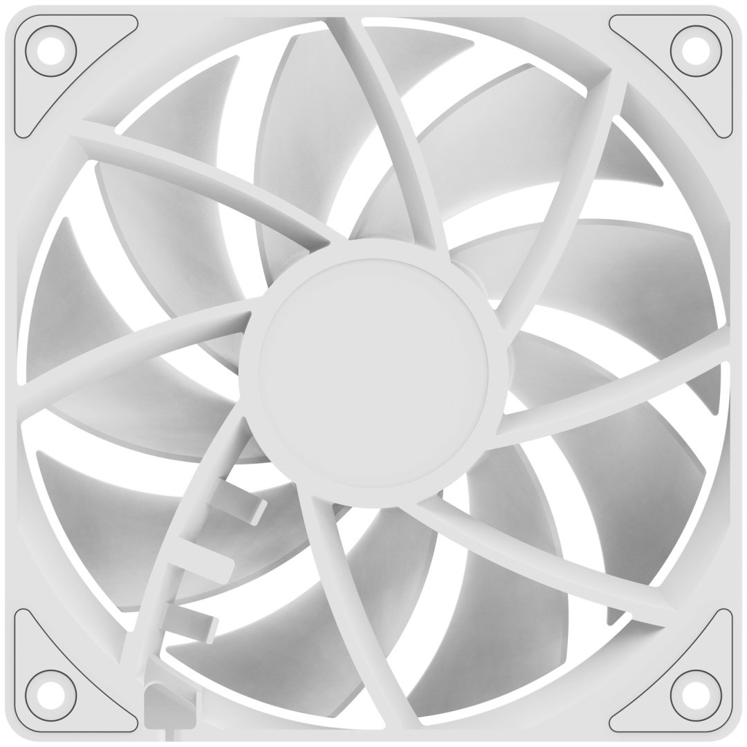 Кулер для корпуса Ocypus Gamma-F12-WH1NN00X-GL купить,1736