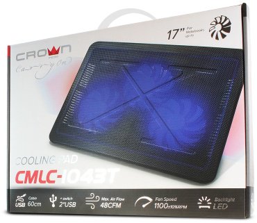 Подставка для ноутбука CROWN CMLC-1043T BB