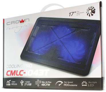 Подставка для ноутбука CROWN CMLC-1043T BB купить,NaN