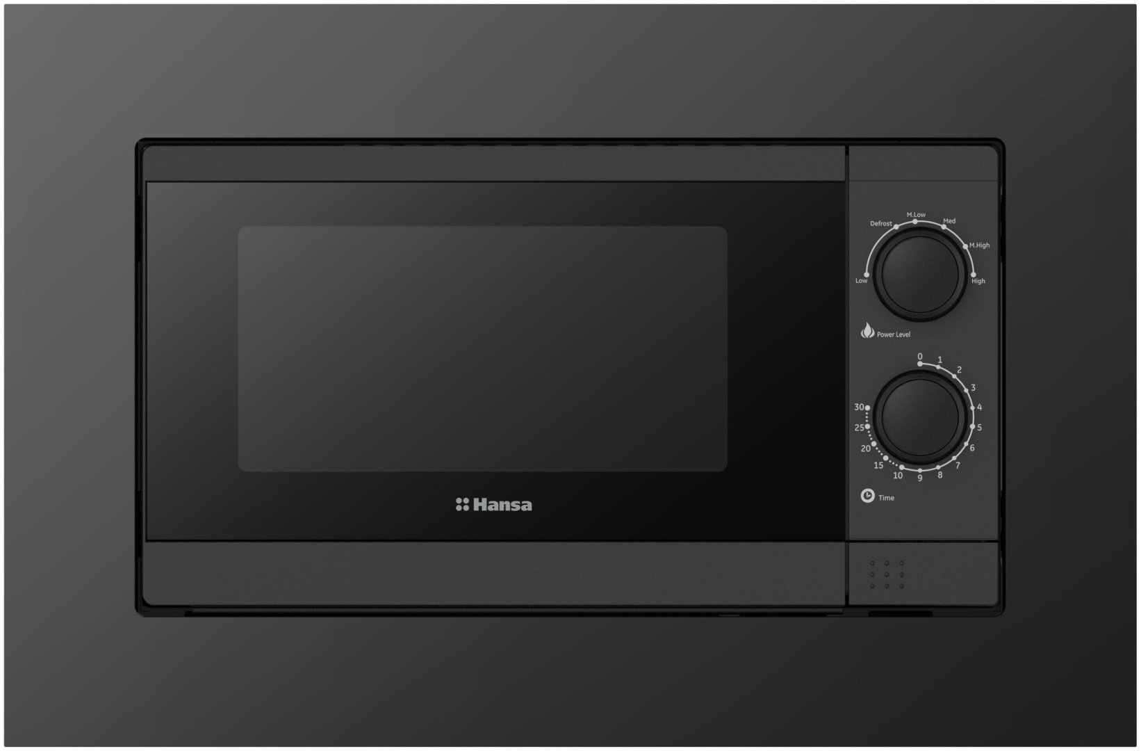 Микроволновая печь Hansa AMGB20M1BH черный купить,59990
