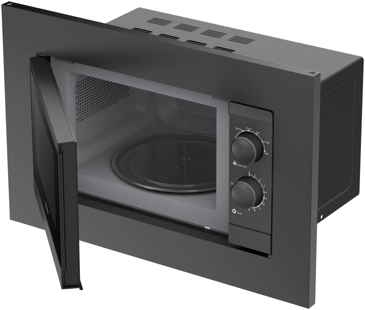 Микроволновая печь Hansa AMGB20M1BH черный купить,59990