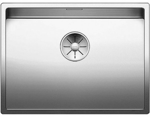 Кухонная мойка Blanco Claron 500-U (521577) 54х44х19 см, нержавеющая сталь, тон серебристый металлик купить,NaN
