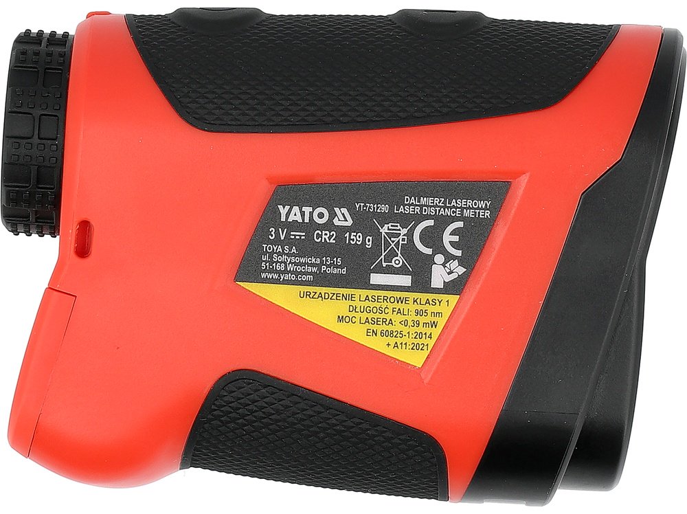 Лазерный дальномер YATO YT-731290, дальность до 1000 м купить,NaN
