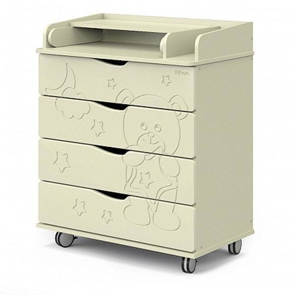 Комод Pituso Мишутка Орион 804 Ivory слоновая кость купить,NaN