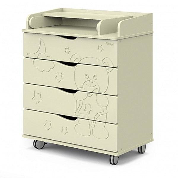 Комод Pituso Мишутка Орион 804 Ivory слоновая кость купить,NaN