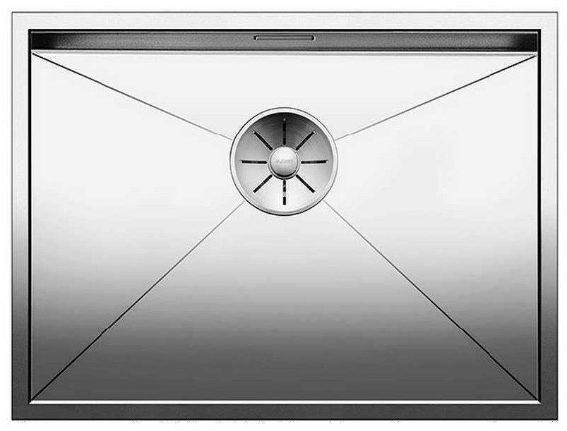 Кухонная мойка Blanco Zerox 550-U (521591) 59х44х17.5 см, нержавеющая сталь, тон серебристый металлик купить,NaN