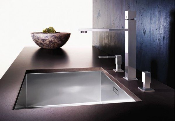 Кухонная мойка Blanco Zerox 550-U (521591) 59х44х17.5 см, нержавеющая сталь, тон серебристый металлик купить,NaN