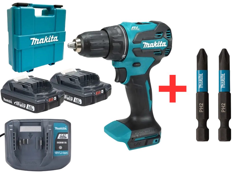 Дрель-шуруповерт Makita DDF490WVE+(B-63725) купить,NaN