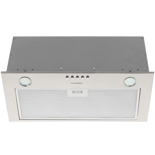 Встраиваемая вытяжка Maunfeld CROSBY POWER 60 INOX серебристая купить,0