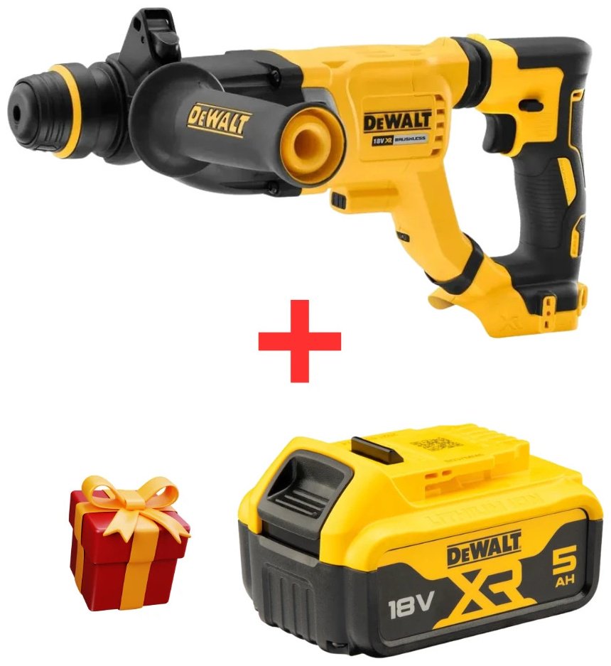 Перфоратор DeWALT DCH263N+DCB184 3 Дж, 18 В, SDS-Plus купить,NaN