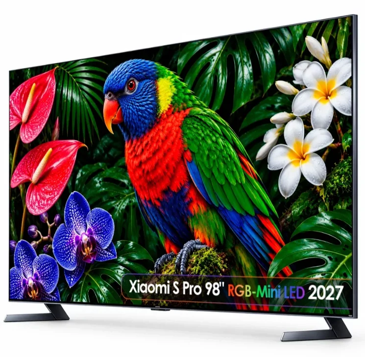 Телевизор 98" (249 см) Xiaomi S Pro 2027 L98MD-SP RGB-Mini LED 4K UHD Black купить,2248990