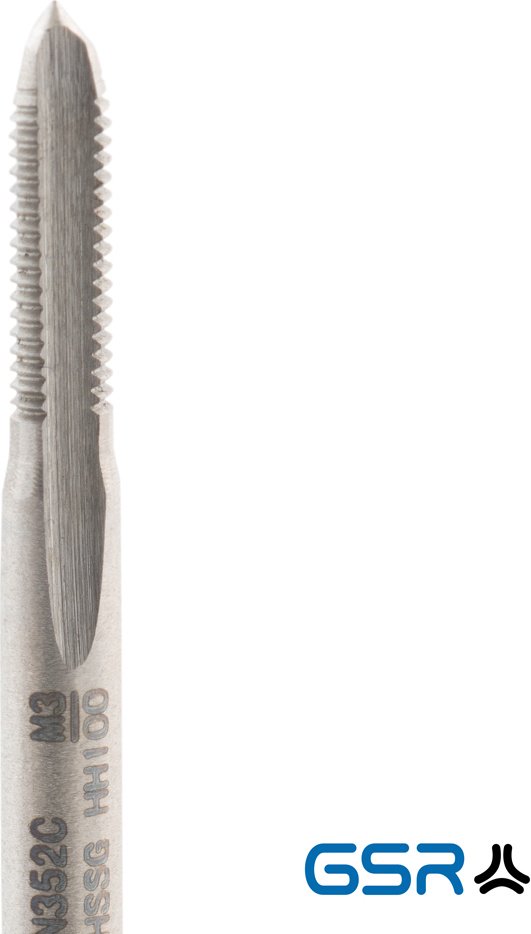 Метчик GSR 105130 M3 0.5 мм, 3 шт купить,NaN