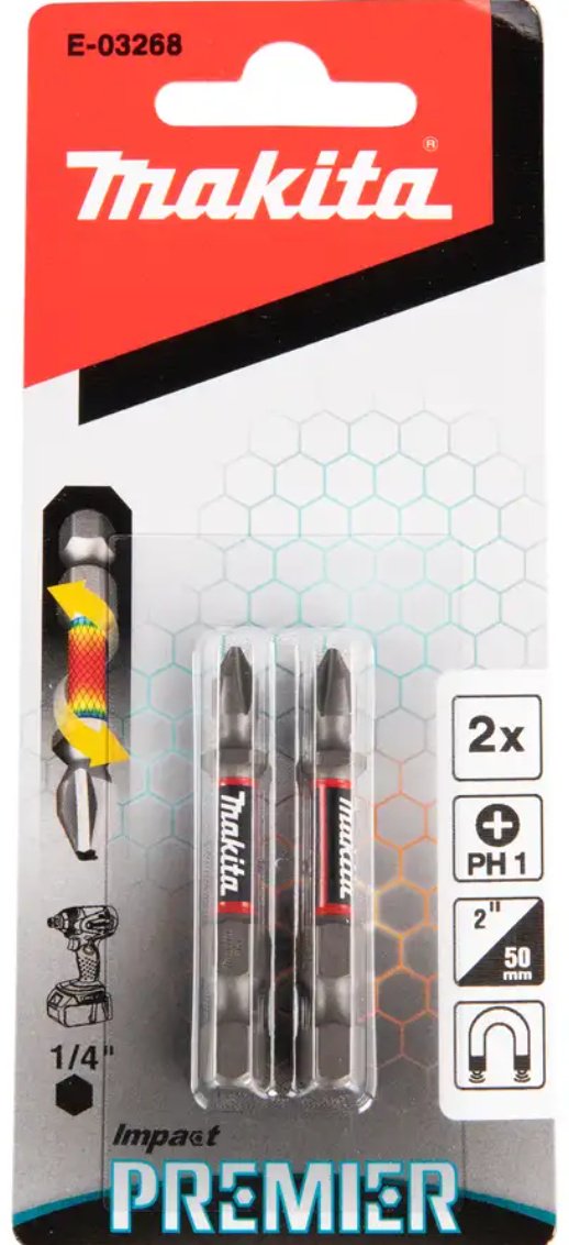 Makita набор бит E-03268 2 шт купить,NaN